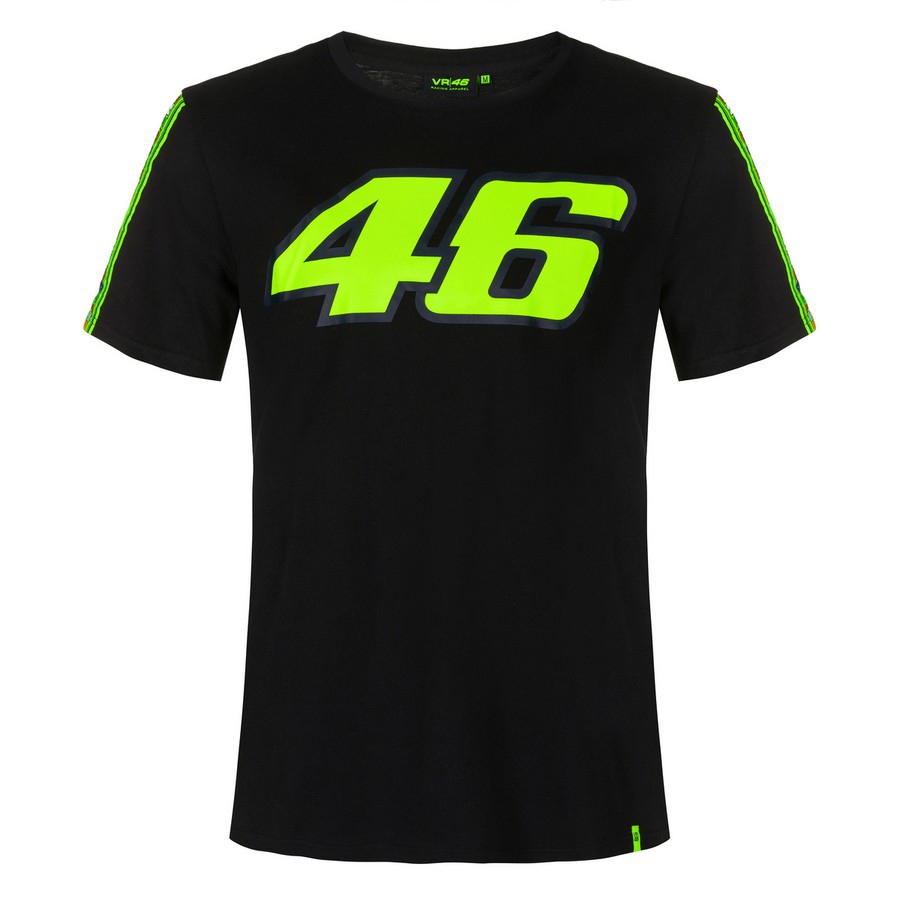 Valentino Rossi pánské tričko VR46 - Classic (yellow sun) 2020 - XS - Valentino Rossi trička, polo trička, košile