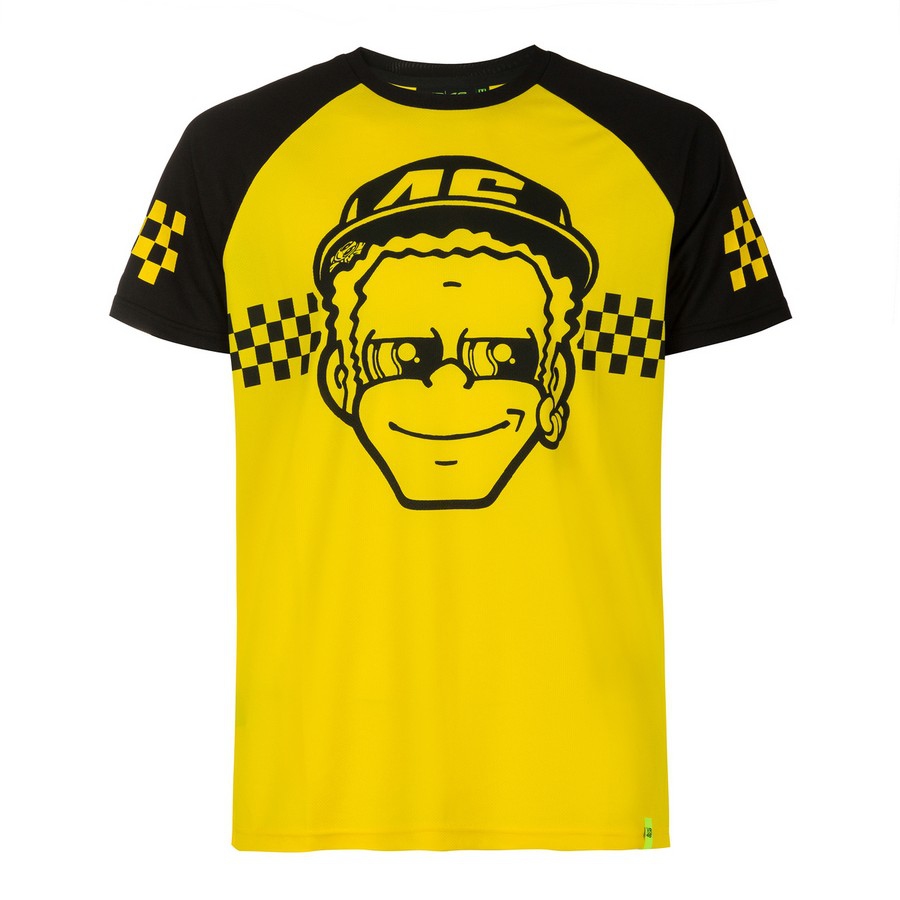 Valentino Rossi pánské tričko VR46 - Classic (face) 2020 - XS - Valentino Rossi trička, polo trička, košile
