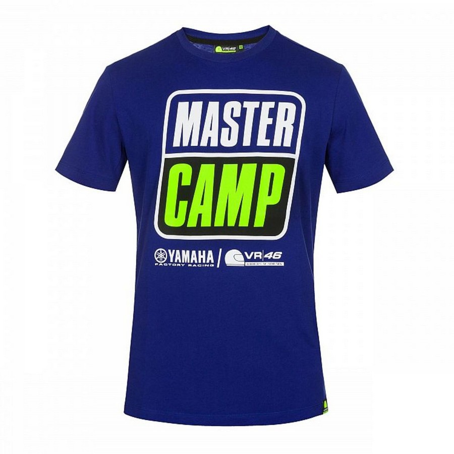Valentino Rossi pánské tričko VR46 - Yamaha MasterCamp 2020 - S - Valentino Rossi trička, polo trička, košile