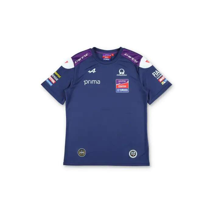 Yamaha Racing pánské tričko Pramac with sponsor logos - M 2026 - Yamaha Racing trička, polo trička, košile